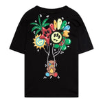 Barrow Kids T-Shirt Girocollo Tinta Unita con Stampa per Bambino S5BKJUTH072 NERO BARROW KIDS 
