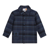 TOMMY HILFIGER camicia manica lunga fantasia quadri Blu per Neonato T60256X BLU TOMMY HILFIGER 