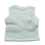 Miss Grant Canotta tinta unita con Applicazioni Bianco per Neonata MG1261N BIANCO MISS GRANT 
