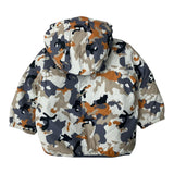 K-WAY giubbino sampa fantasia militare con cappuccio Multicolor per Neonato K6128PWXX MULTICOLOR K-WAY 
