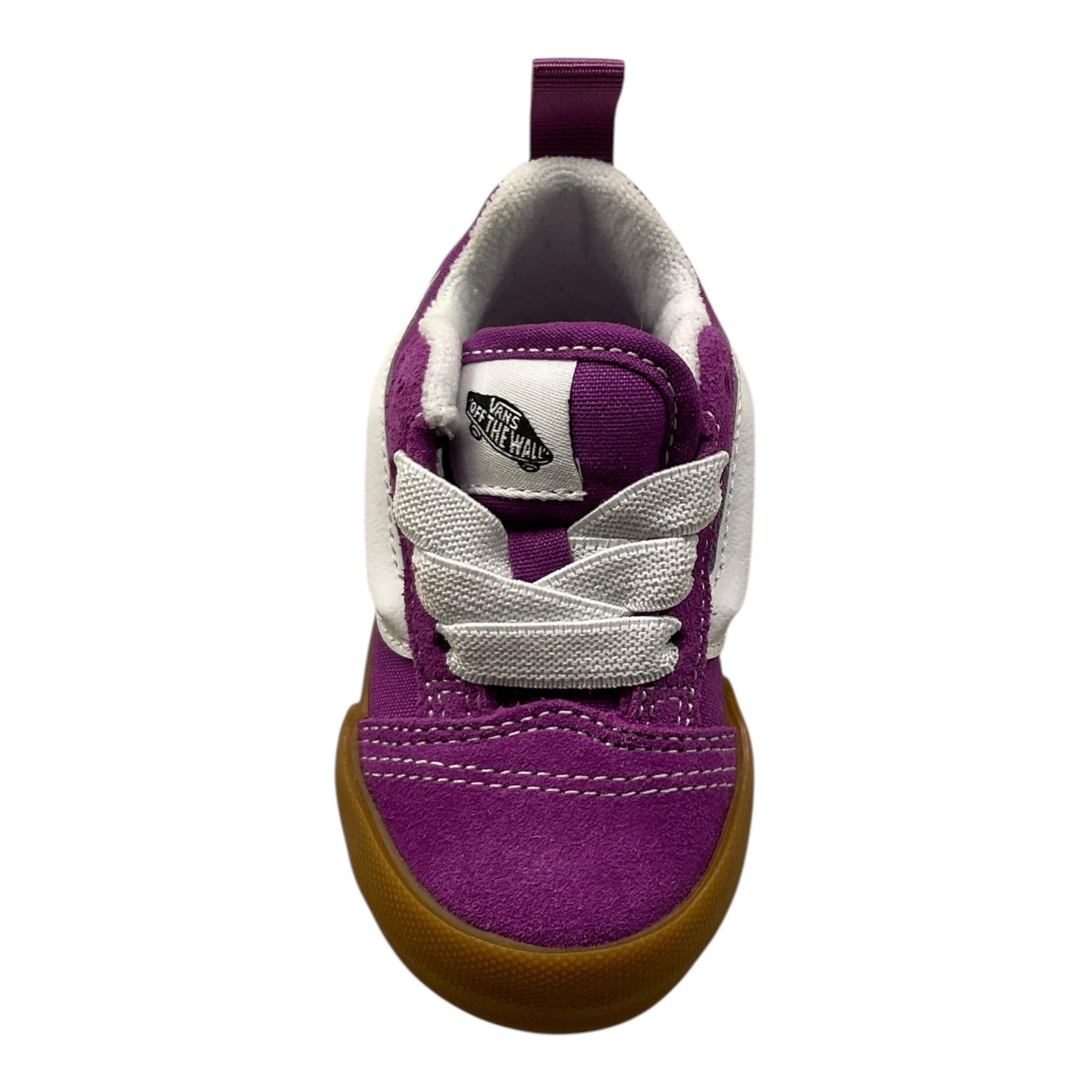 Vans Sneakers Tinta Unita con Suola In Contrasto per Bambina VN000D0KE2TJ VIOLA VANS 