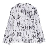 John Richmond Solid Color Jacket With Logo Buttons White For Boys