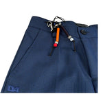 Daniele Alessandrini Pantalone Tinta Unita con Girovita Regolabile per Bambino 1235P00111 BLU DANIELE ALESSANDRINI 