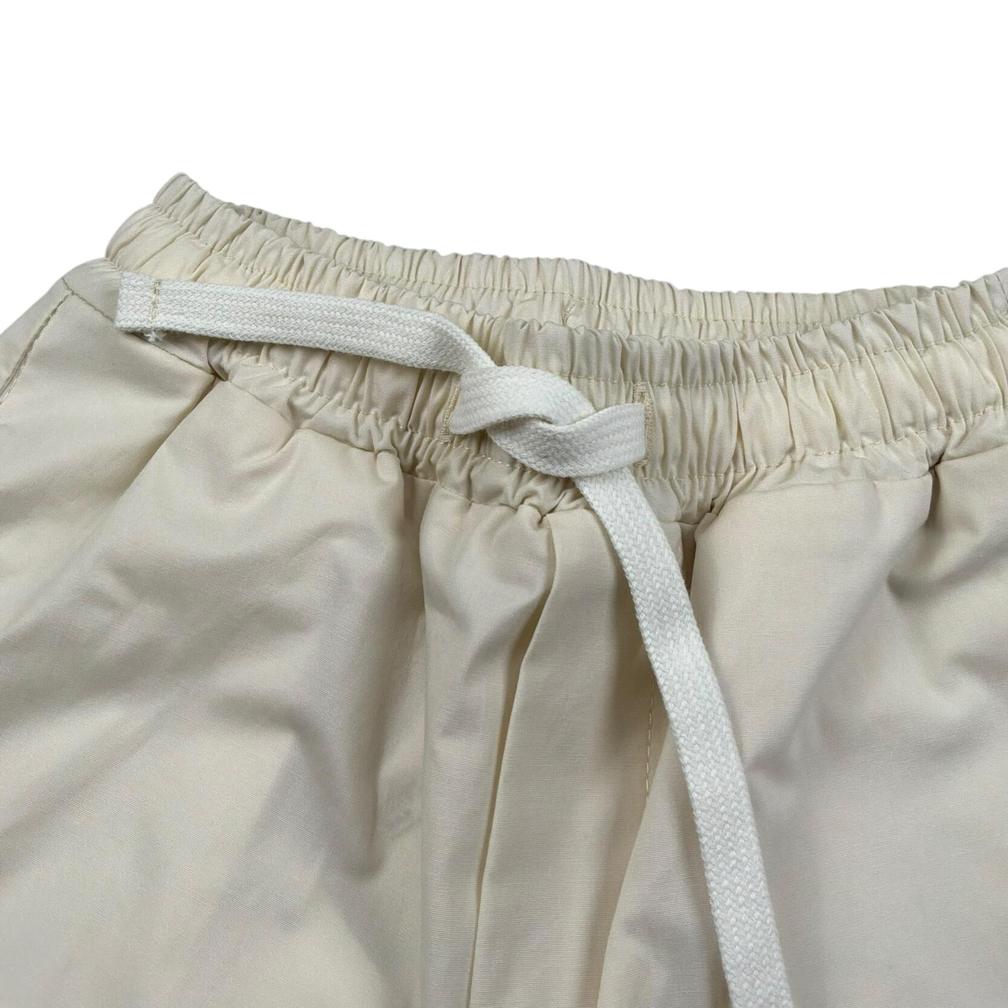 M+E' Bermuda Tinta Unita con Elastico In Vita per Neonato UEM0308 PANNA M+E' 