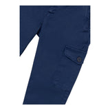 NUKUTAVAKE pantalone tinta unita con girovita regolabile Blu per Bambino 7533 BLU NUKUTAVAKE 