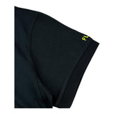 Sun68 T-Shirt Girocollo Tinta Unita con Logo per Bambino T31307 NERO SUN68 