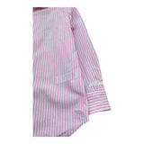 Saint Barth Camicia Bicolore con Fantasia A Righe per Bambina BRIG0033 BIANCO/ROSA SAINT BARTH 