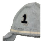 BABY DIOR cappello tinta unita cn ricamo numero Azzurro per Neonato D2B1CHA2 AZZURRO BABY DIOR 