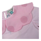 A' La Page camiciaTinta Unita con Colletto per Neonata AL05 ROSA A' LA PAGE 