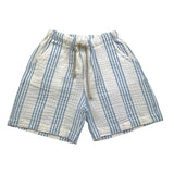 Babe & Tess Bermuda Tinta Unita con Fantasia A Righe per Neonato 24518022N BIANCO BABE & TESS 
