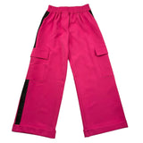 GAELLE pantalone modello palazzo con elastico in vita Fuxia per Bambina 2471P00375 FUXIA GAELLE 