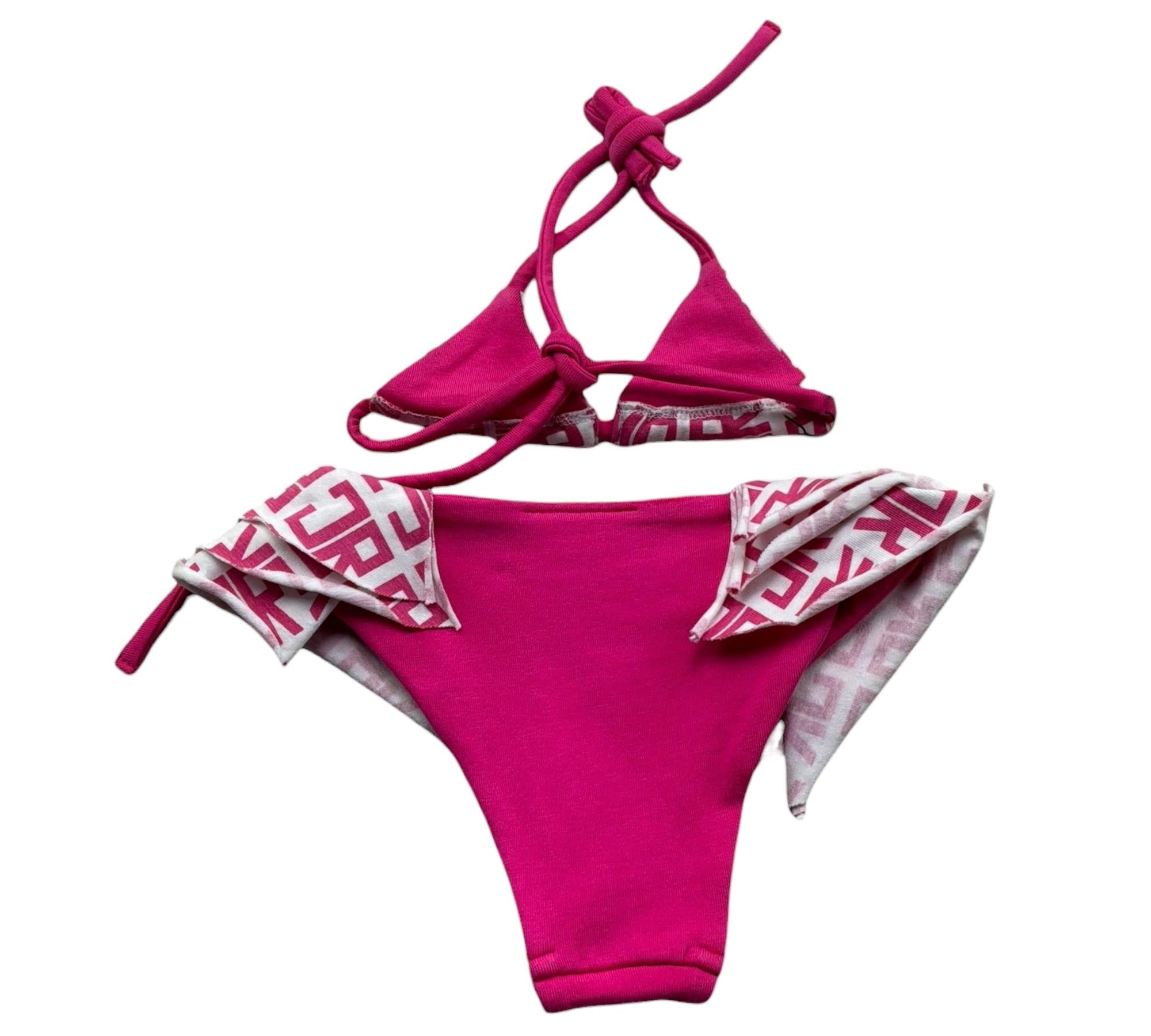 John Richmond Costume 2 Pezzi Triangolo-Mutandina per Neonata RIP26038CO FUXIA JOHN RICHMOND 