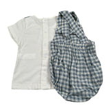 Calamaro Completo 2 Pezzi T-Shirt-Pagliaccetto per Neonato 11127 BIANCO CALAMARO 