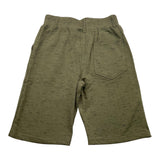 Yours Bermuda In Solid Color Tracksuit With Green Pattern For Boys