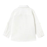 Mayoral Camicia Manica Lunga Tinta Unita per Bambino 1116XJ BIANCO MAYORAL 