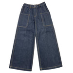 JOHN RICHMOND jeans tinta unita modello palazzo Blu per Bambina RGA25020JE BLU JOHN RICHMOND 