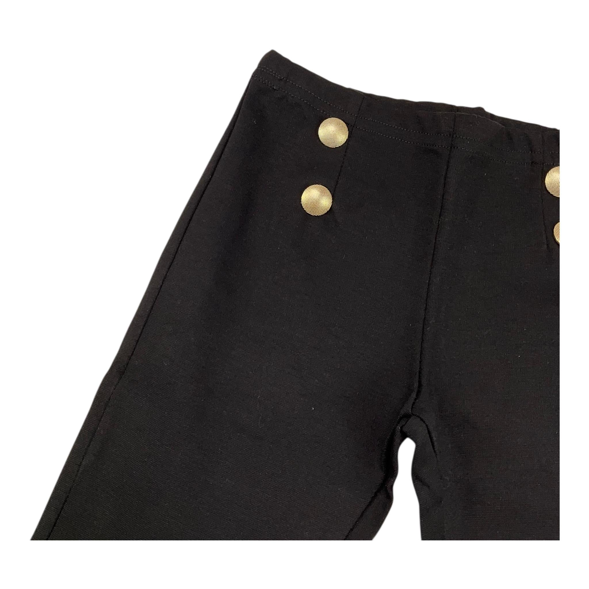FUN & FUN pantalone tinta unita modello zampa Nero per Bambina FNBPT15613 NERO FUN & FUN 