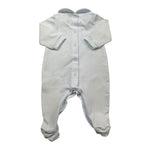 NANAN tutina tinta unita con stampa Azzurro per Neonato I2400101A AZZURRO NANAN 