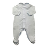 NANAN tutina tinta unita con stampa Azzurro per Neonato I2400101A AZZURRO NANAN 