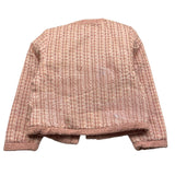 MONO STAR giacca tinta unita cn bottoni Rosa per Bambina 19009 ROSA MONO STAR 