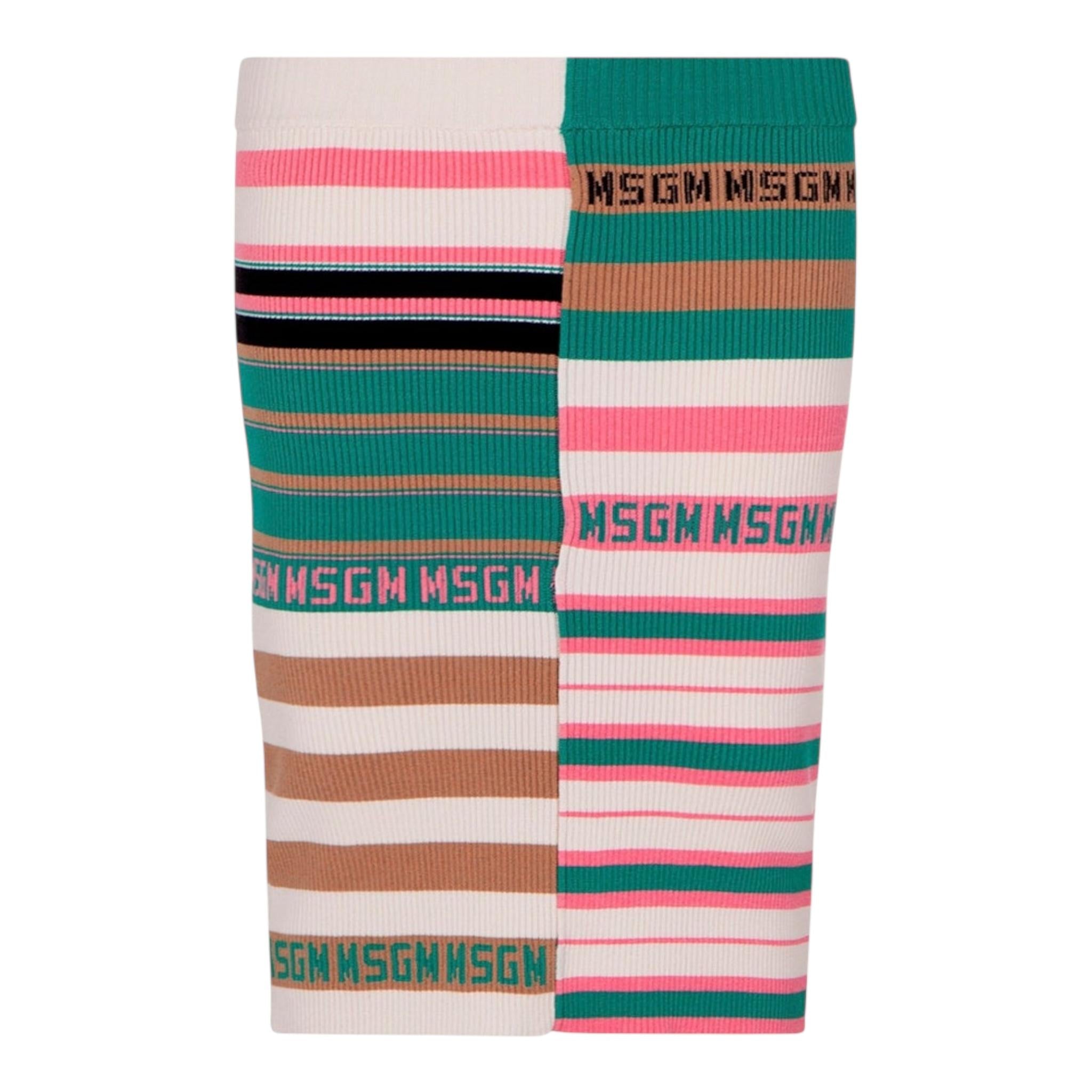 MARNI gonna in maglia stampa fantasia con elastico in vita Multicolor per Bambina F4MSKGSK196 MULTICOLOR MARNI 