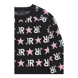 JOHN RICHMOND maglia tinta unita girocollo logata Nero per Neonata RGA24003MA NERO JOHN RICHMOND 