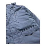 TRUSSARDI giubbino tinta unita con zip e cappuccio Blu per Bambino TBA25094GB BLU TRUSSARDI 