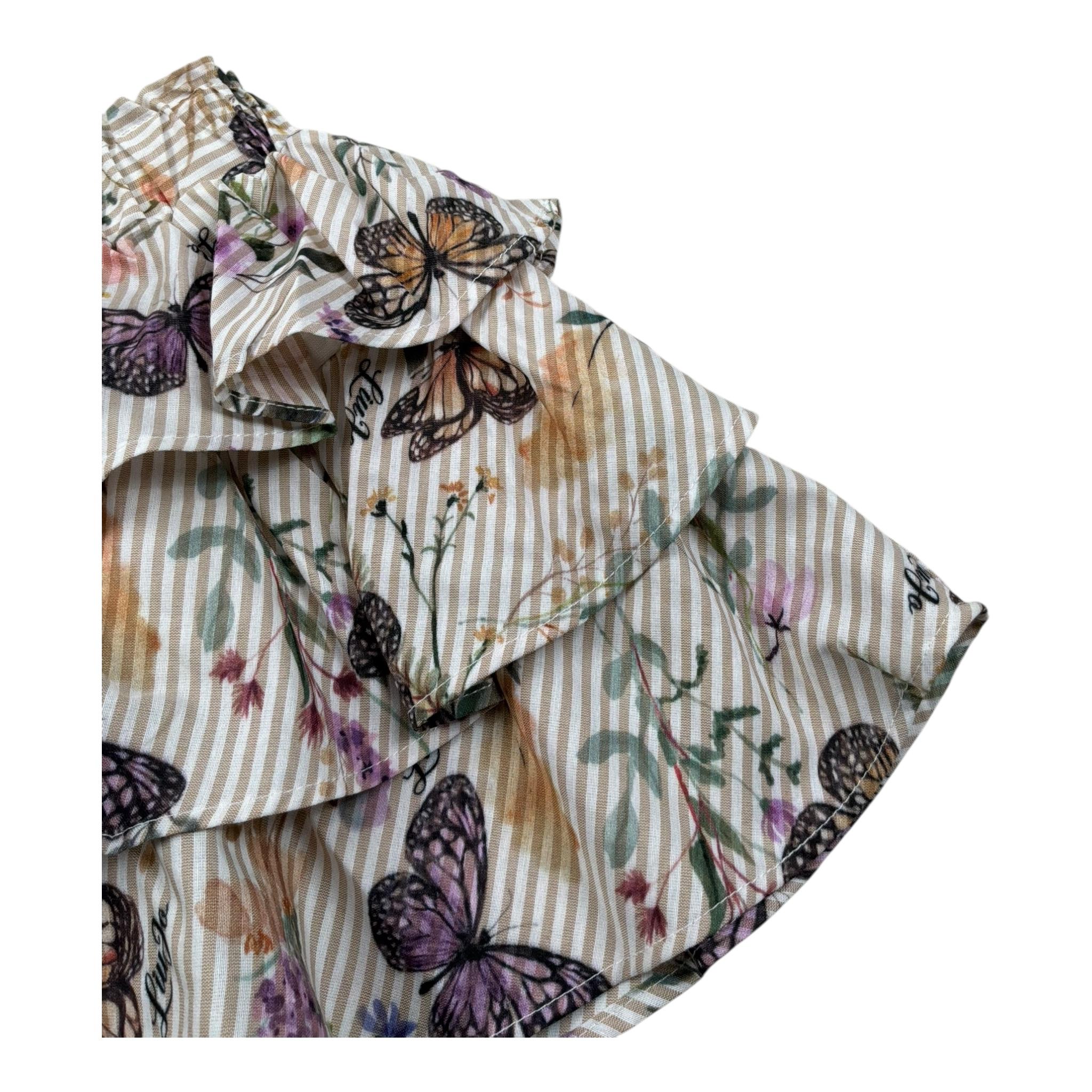 Liu Jo Gonna Fantasia A Righe  per Bambina KA5139 BEIGE LIU JO 