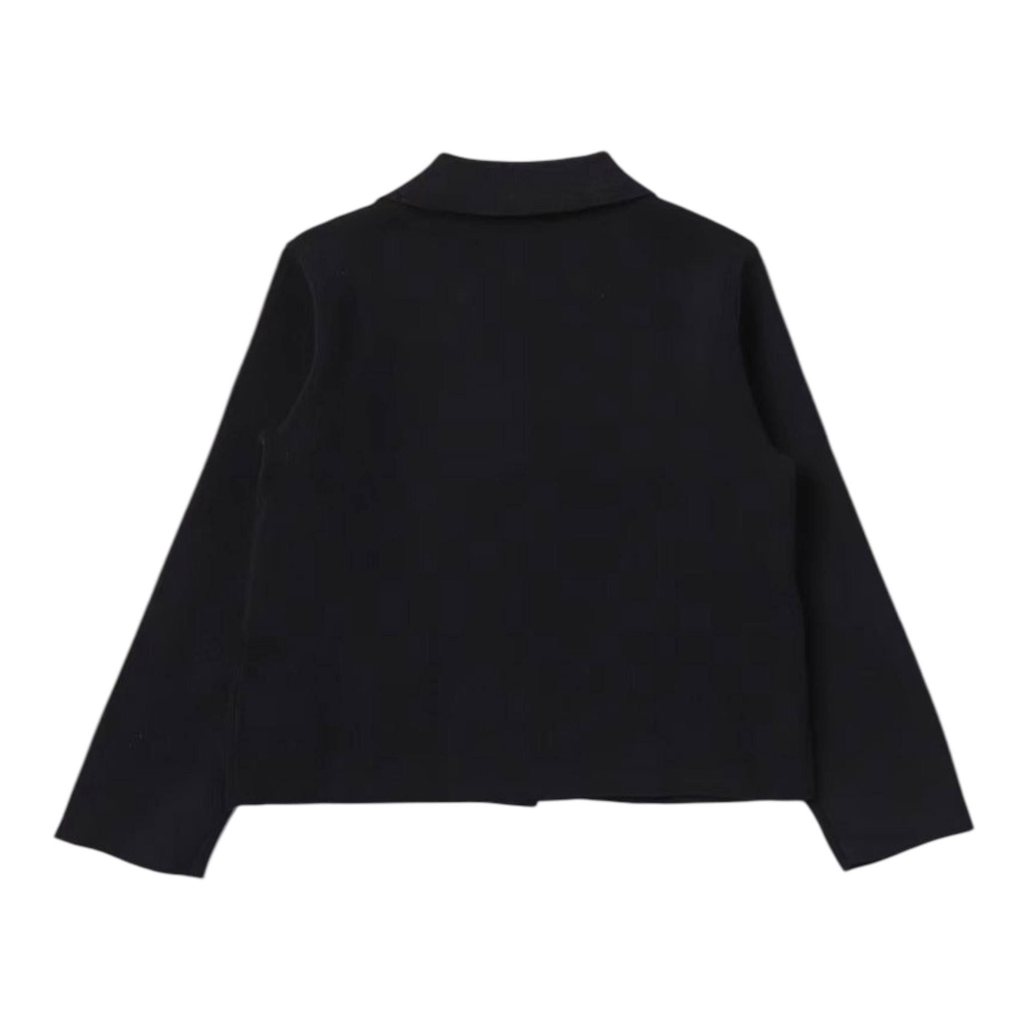 Emporio Armani Giacca Tinta Unita con Bottoni per Bambino 6RHG50 NERO EMPORIO ARMANI 