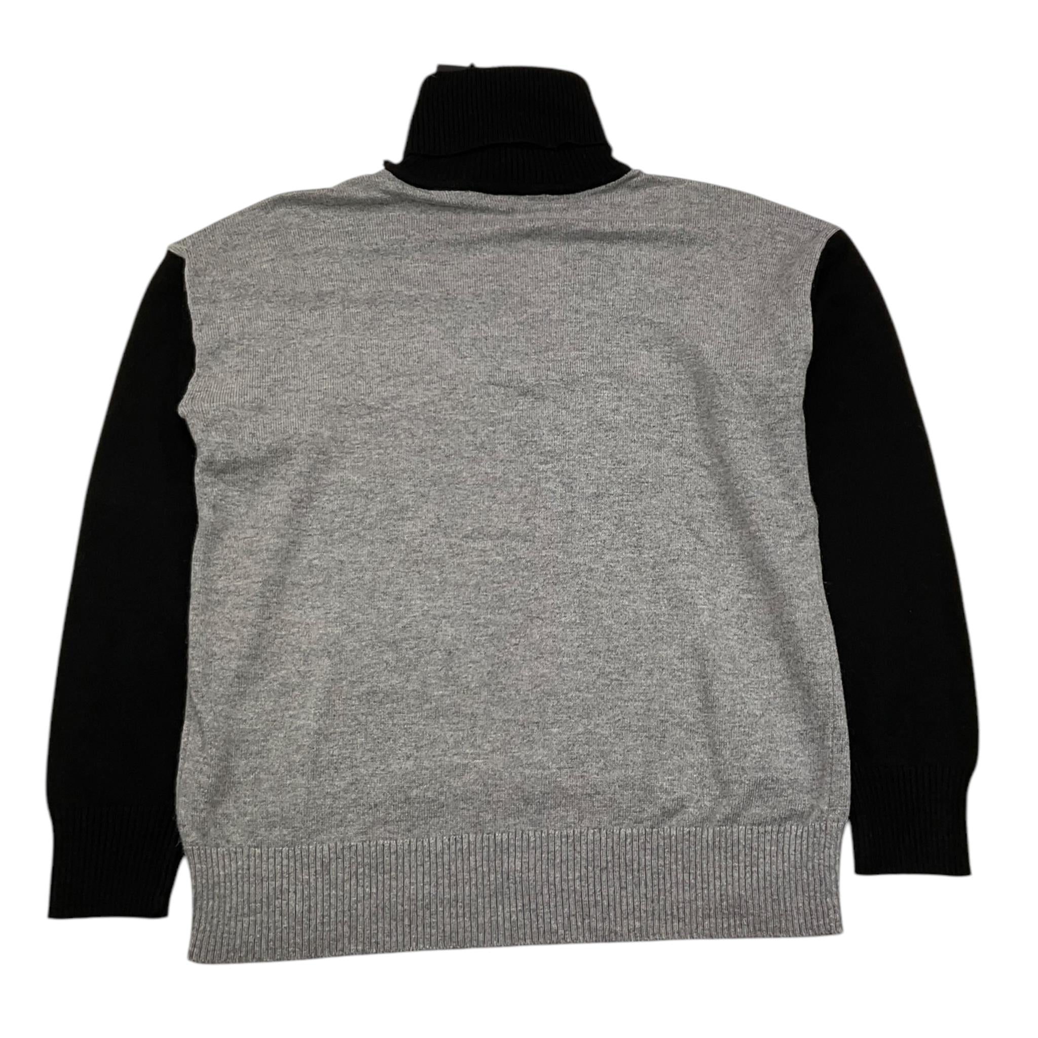 JOHN RICHMOND maglia collo alto bicolore Nero/grigio per Bambino RBA25124MA NERO/GRIGIO JOHN RICHMOND 