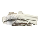 Monnalisa Solid Color Headband With White Flowers For Girls