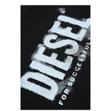 Diesel Abito tinta unita Modello Felpa Nero per Bambina J01438 NERO DIESEL 