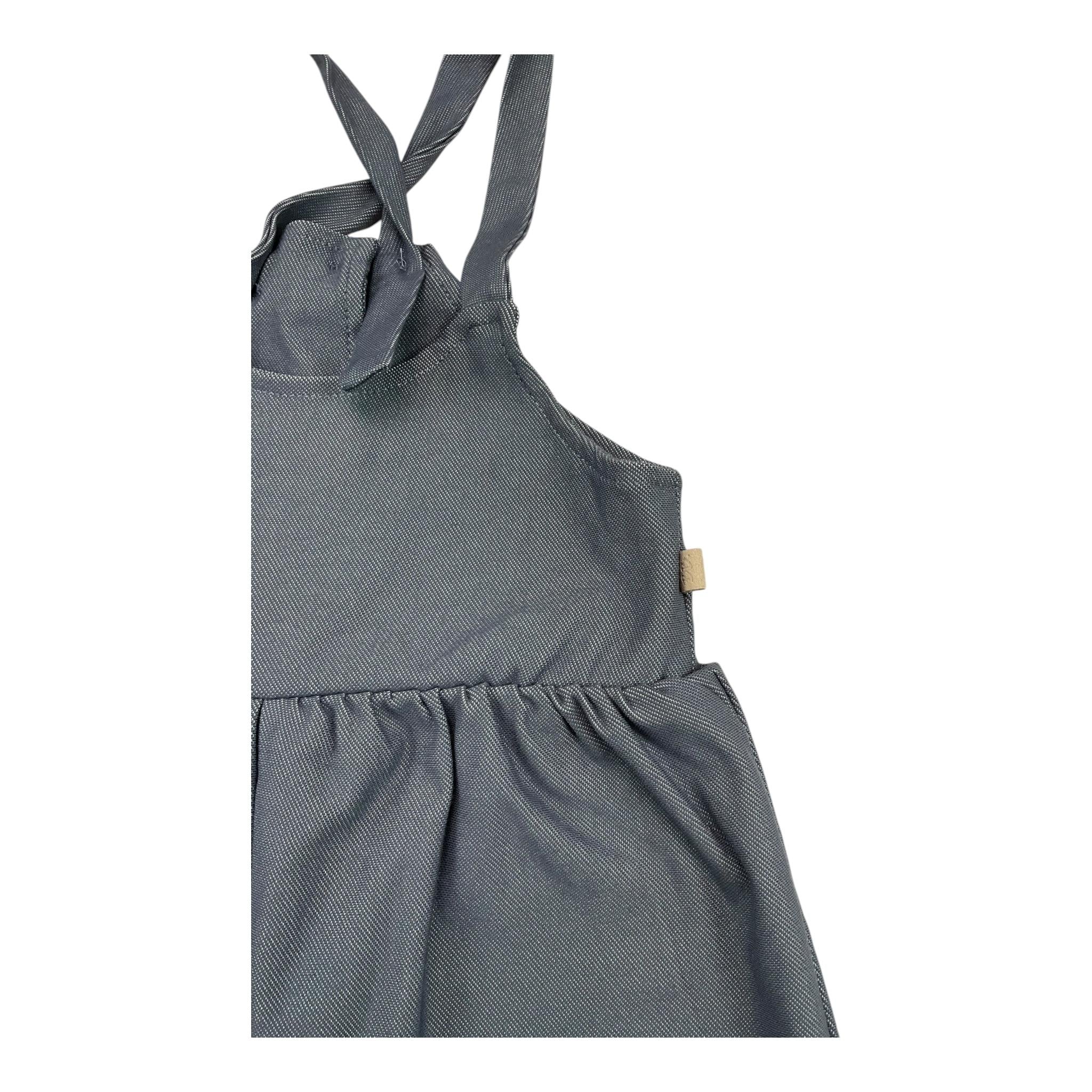 BAMBOOM+BABIES salopette tinta unita Blu per Bambino 7066J BLU BAMBOOM+BABIES 