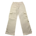 LU LU BY MISS GRANT pantalone modello a palazzo tinta unita con elastico in vita Panna per Bambina LL2994XX PANNA LU LU BY MISS GRANT 