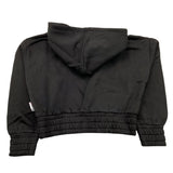 SUPERGA felpa chiusa con cappuccio tinta unita Nero per Bambina SA414 NERO SUPERGA 