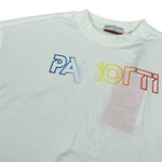 Cesare Paciotti T-Shirt Girocollo tinta unita con Stampa Bianco per Bambino TSP5102J BIANCO CESARE PACIOTTI 