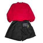 XKE' completo 2 pezzi maglia-short Rosso per Bambina C5092 ROSSO XKE' 
