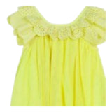 Billieblush Baby Girl Solid Color Dress-Yellow Culotte Set