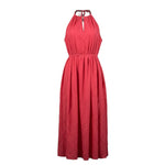 Xacus Abito Tinta Unita Giromanica per Bambina SANDY SALMONE XACUS 