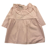 ZERO AMPERE camicia manica lunga tinta unita con colletto Rosa per Neonata RIO ROSA ZERO AMPERE 