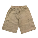 M+E' Bermuda Tinta Unita con Elastico In Vita per Bambino UEM0505 SABBIA M+E' 