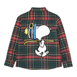 SAINT BARTH camicia manica lunga tinta unita con fantasia a righe Verde per Bambino SEI002 VERDE SAINT BARTH 