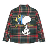 SAINT BARTH camicia manica lunga tinta unita con fantasia a righe Verde per Bambino SEI002 VERDE SAINT BARTH 