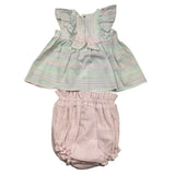 Barcellino Complete 2 Piece Shirt-Panties Multicolor For Newborn