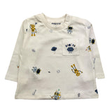 MAYORAL shirt girocollo tinta unita con taschino Panna per Neonato 2041 PANNA MAYORAL 