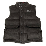 SAINT BARTH giubbino smanicato con stampa logo Marrone per Bambino MORR003 MARRONE SAINT BARTH 