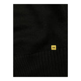 MANILA GRACE maglia collo alto tinta unita con stampa Nero per Bambina MFJF24M169 NERO MANILA GRACE 