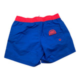 Sundek Solid Color Swimsuit With Contrast Elastic Waistband In Cobalt For Boys