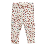 PLAY UP leggins tinta unita con fantasia maculata Panna per Bambina PA022AP11653 PANNA PLAY UP 