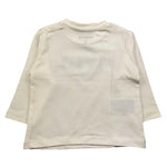 MAYORAL shrit girocollo tinta unita con stampa in contrasto Bianco per Neonato 108NX BIANCO MAYORAL 